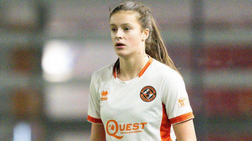 Freya Brien's stunning goal for United was only a consolation in their 6-1 defeat to Motherwell