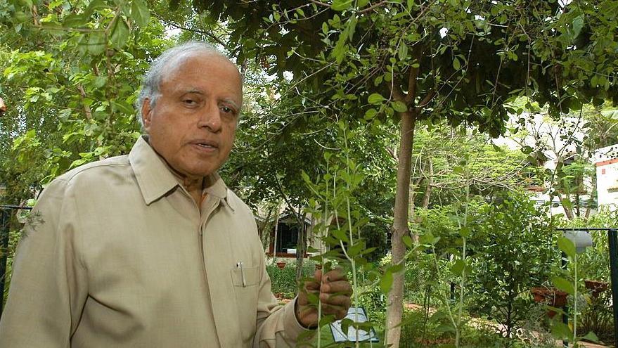 MS Swaminathan, Chairman of the MS Swaminathan Research Foundation in Chennai, Tamil Nadu, India