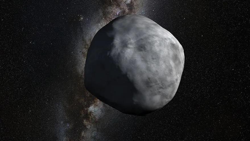 nasa illustration of an asteroid