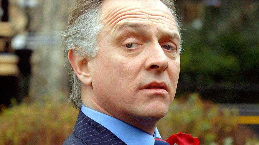 Comedian Rik Mayall