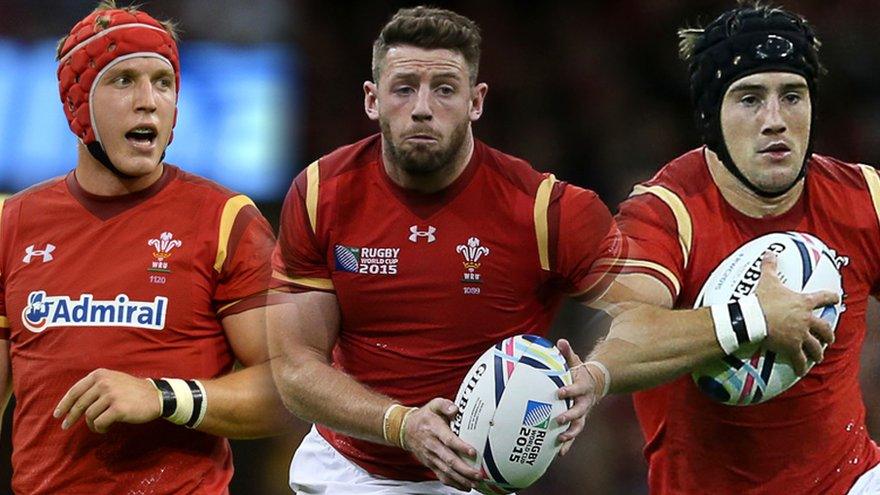 Tyler Morgan, Alex Cuthbert and Matthew Morgan