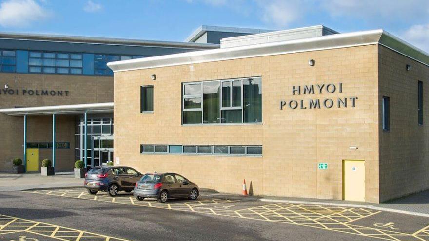 Exterior photo of Polmont Young Offender institution