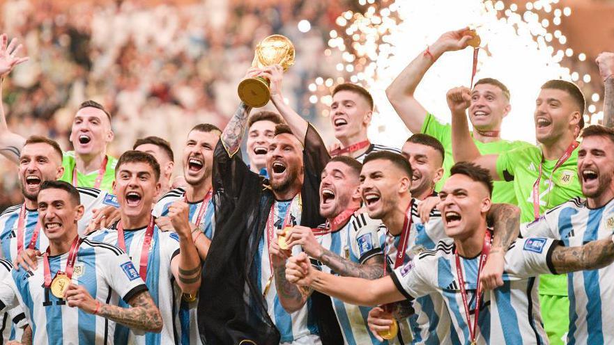 Argentina won the men's football World Cup in 2022