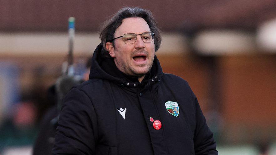The New Saints boss Craig Harrison