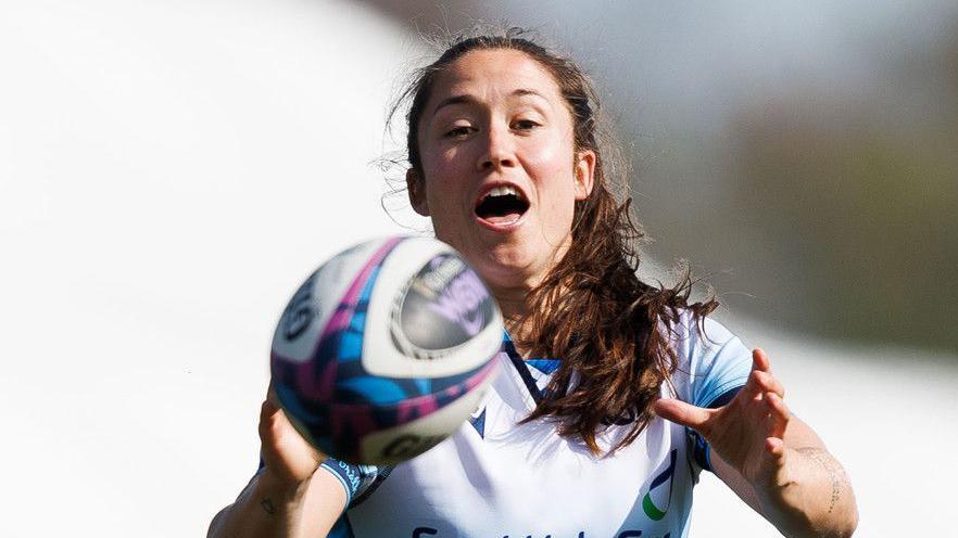 Scotland's Rhona Lloyd in training