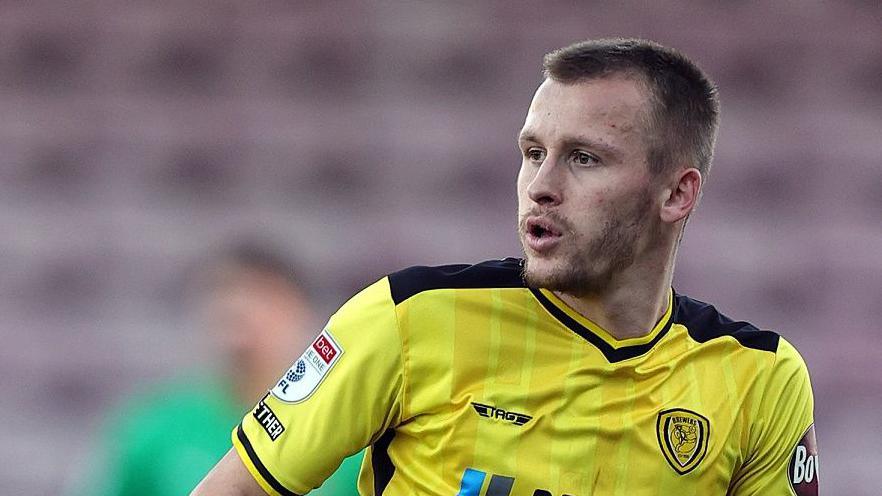 Tom Hamer in action for Burton