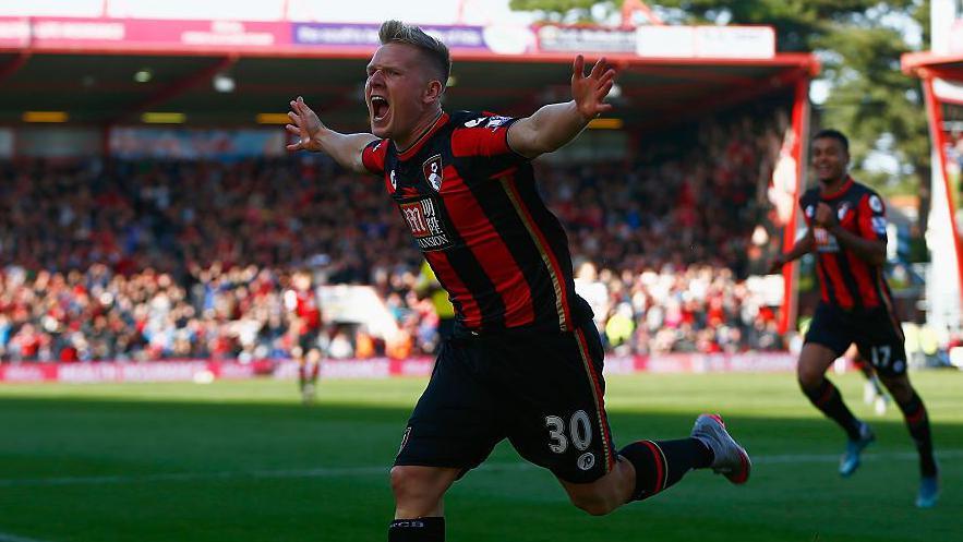 Matt Ritchie playing for Bournemouth in October 2015.