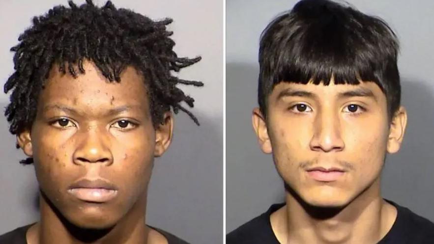 The mugshots of two teens who plead guilty to manslaughter