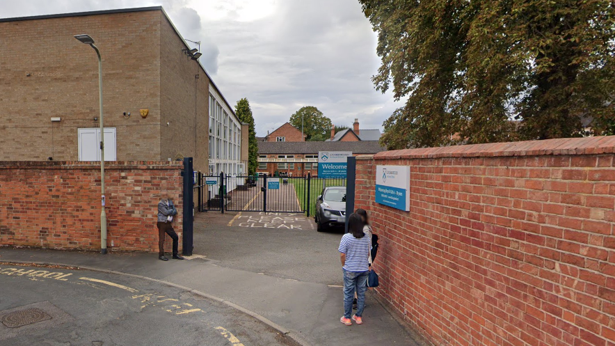 Exterior shot of Loughborough Amherst School