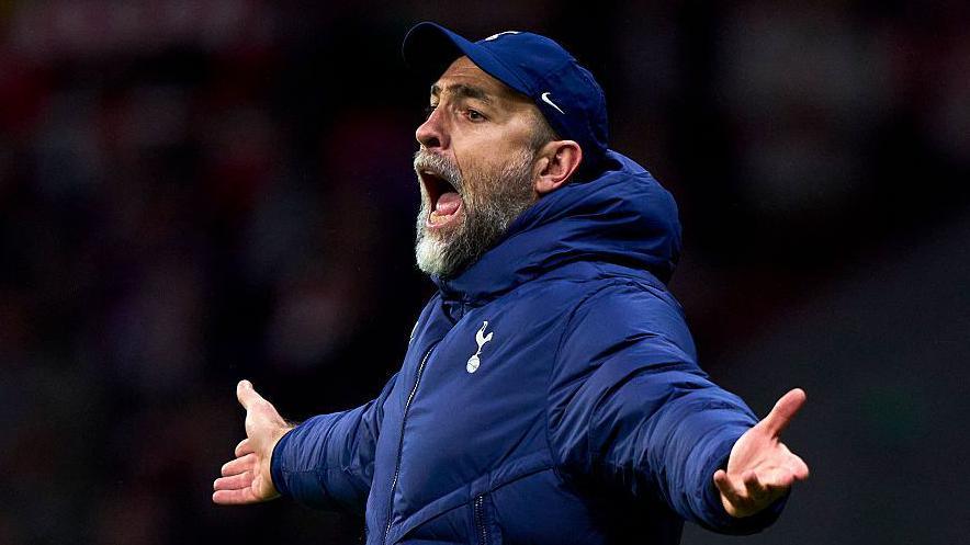 Tottenham boss Igor Tudor