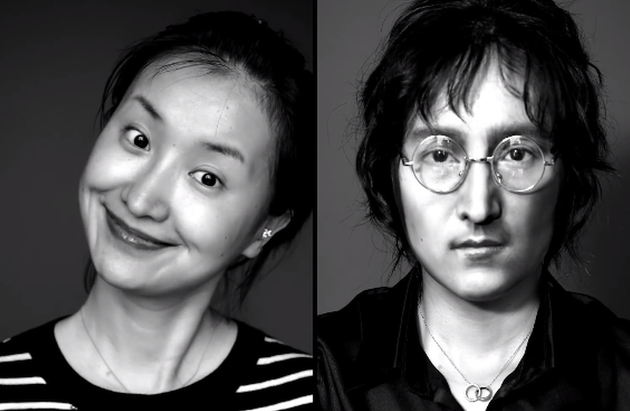 He Yuhong as John Lennon