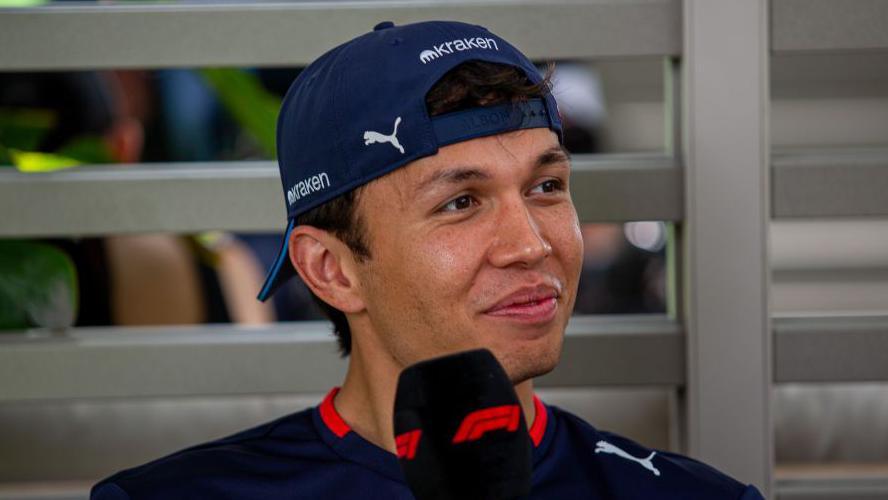 Driver Alex Albon