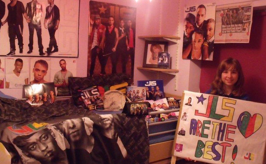 Lydia's JLS covered bedroom