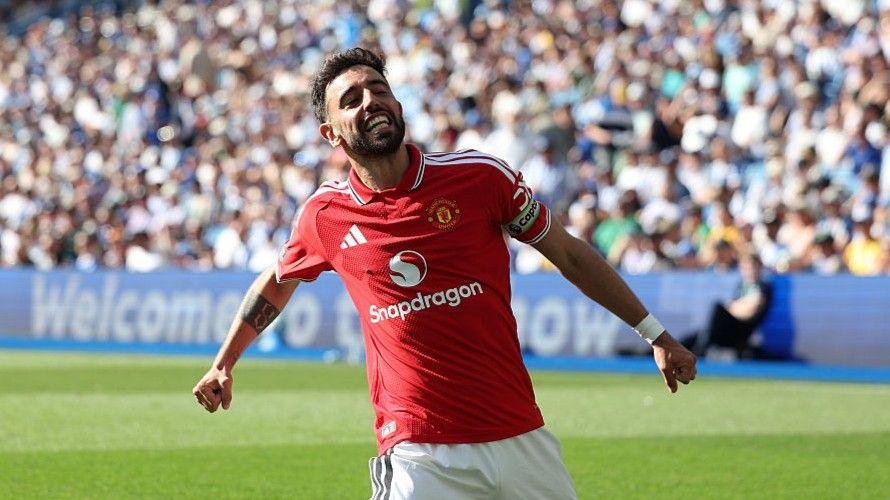 Manchester United skipper Bruno Fernandes