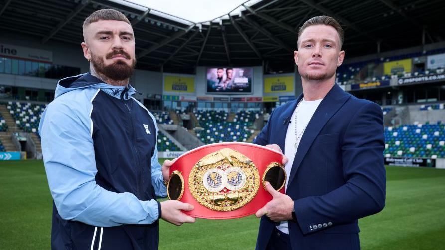 Lewis Crocker and Paddy Donovan