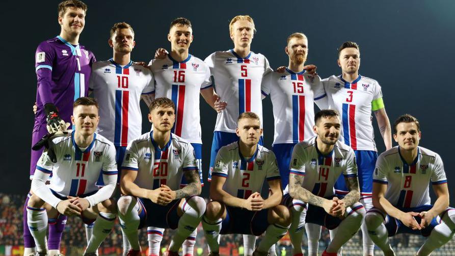 The Faroe Islands before a March defeat in Montenegro