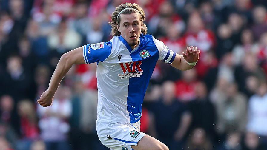 Todd Cantwell in action for Blackburn