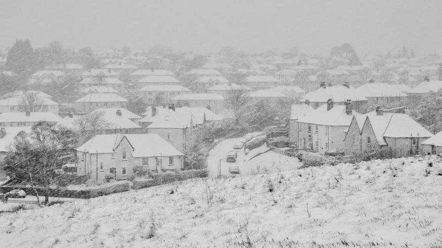 Landscape awards winning image showing a snowy scene