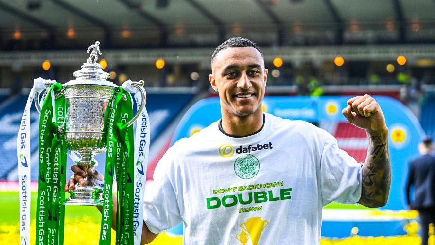 Adam Idah was the Celtic hero with a late goal in last season's final