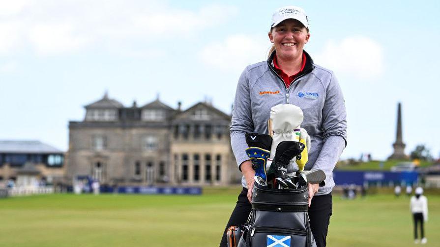 Gemma Dryburgh is enjoying being back at St Andrews