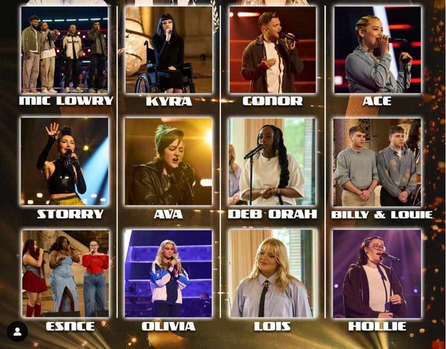 the voice UK semi finalists 