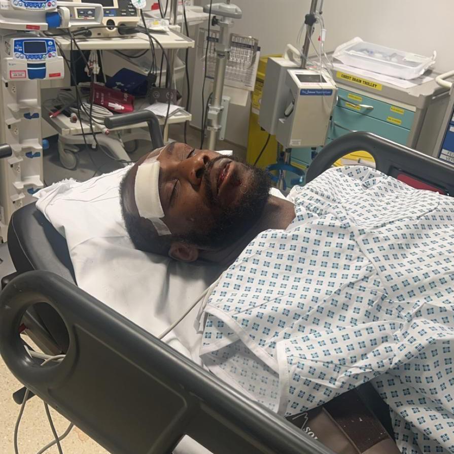 Image showing Antonio in hospital