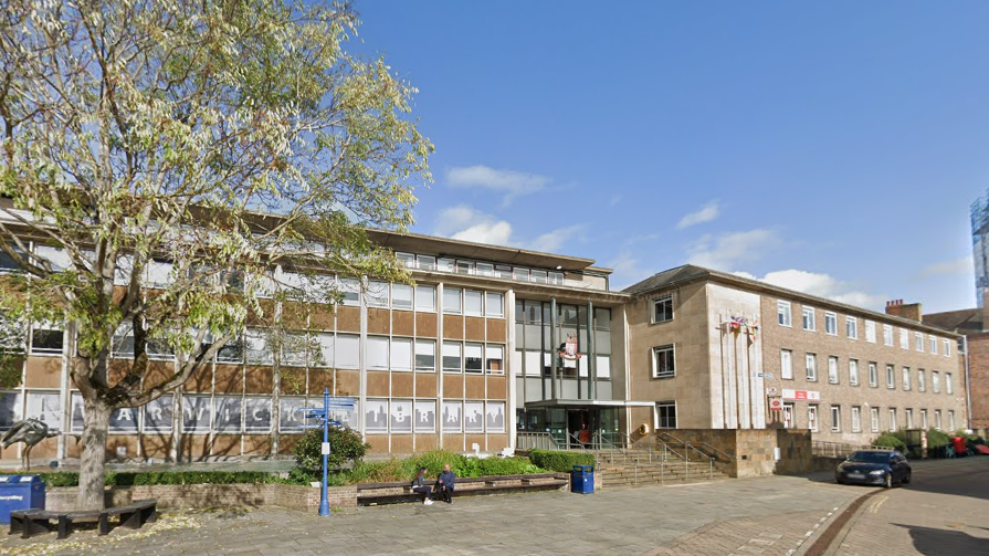 A picture of Shire Hall, in Warwick