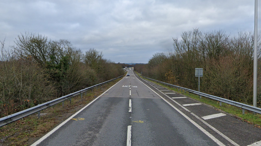 M5 Junction 28 at Cullompton