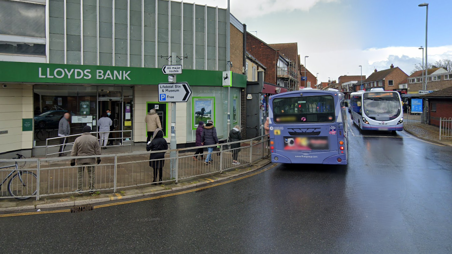 Lloyds Bank on Gorleston High Street