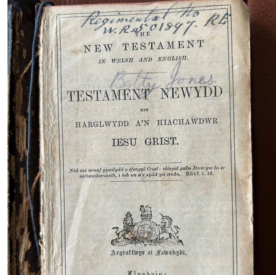 Testament newydd John Morgan Jones