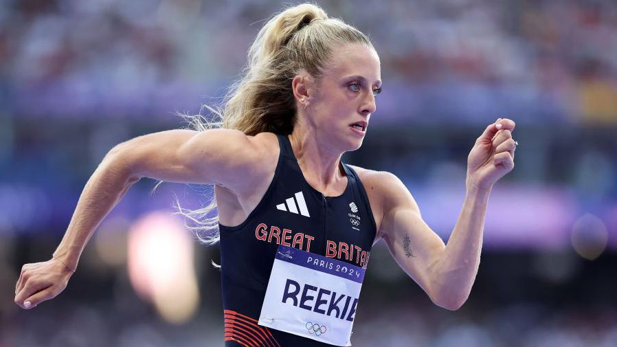 Jemma Reekie in the first round at the 2024 Olympic Games