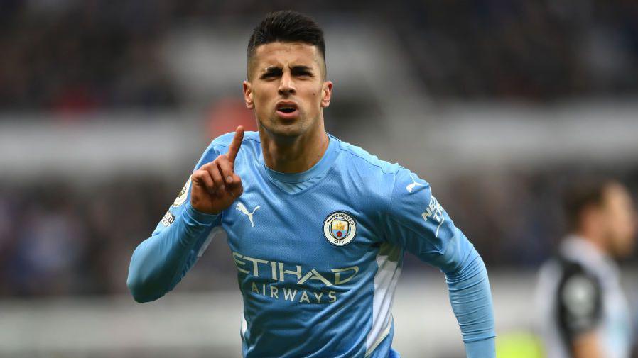 Joao Cancelo of Man City