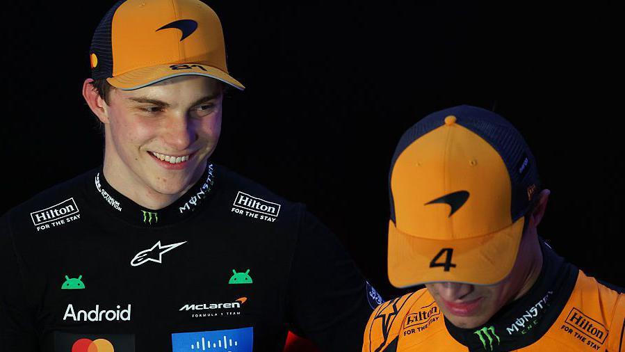 Osacr Piastri and Lando Norris