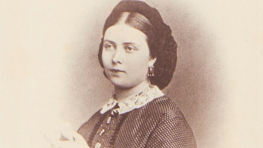 An old black and white image of Princess Victoria