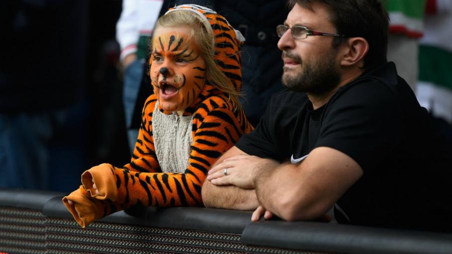 Leicester Tigers fans