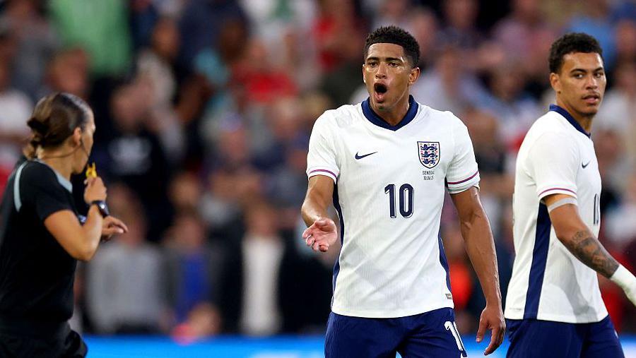 Jude Bellingham, who has yet to find his best role under Tuchel, was frustrated to see a late goal disallowed against Senegal