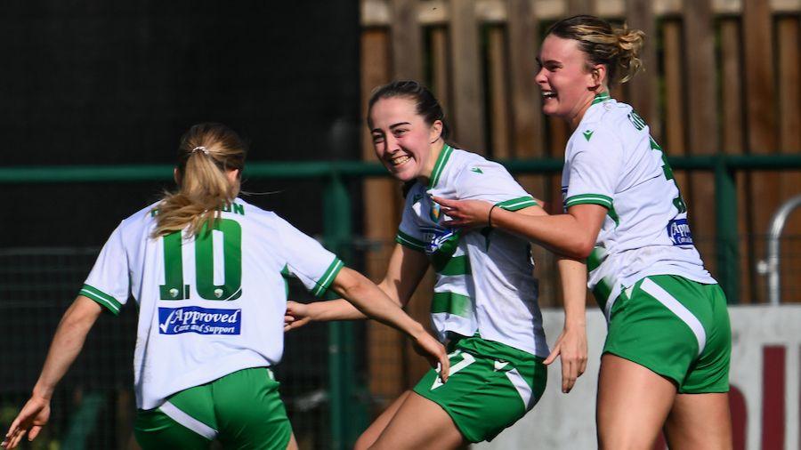 The New Saints players celebrate