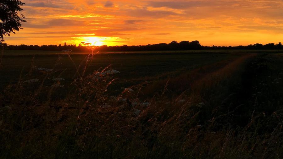 Sunset in Sileby