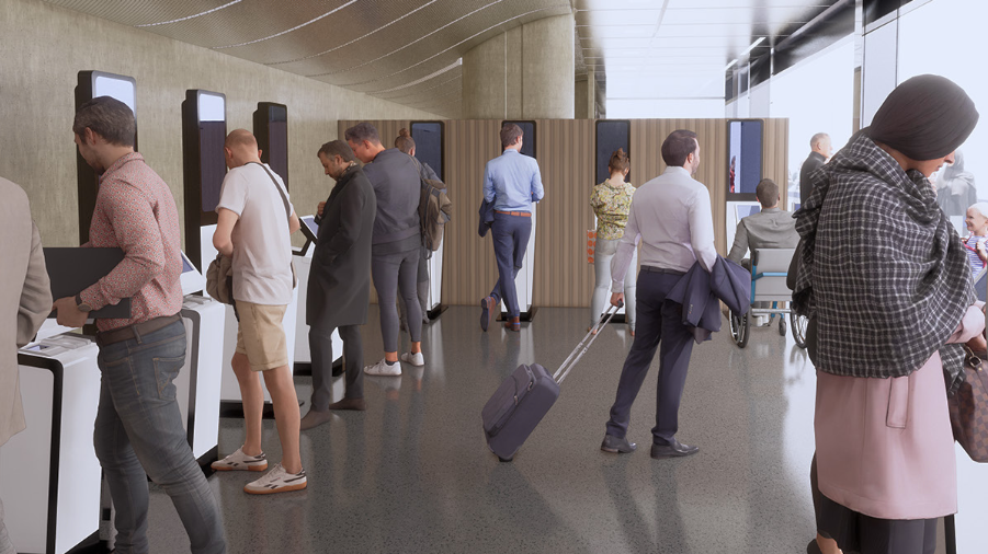 An impression of how new kiosks will look