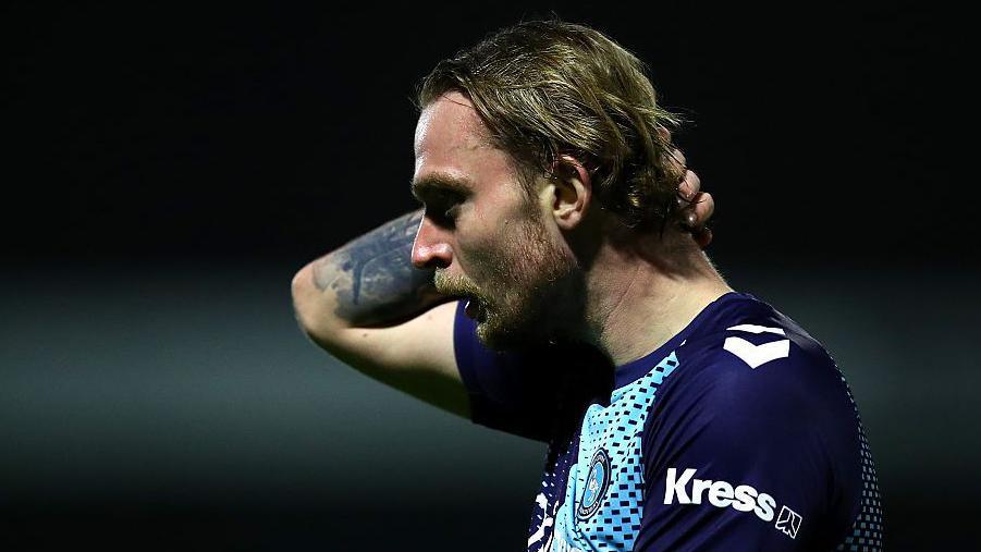 Bradley Fink joined Wycombe Wanderers last summer