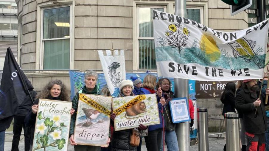 River Wye environment campaigners