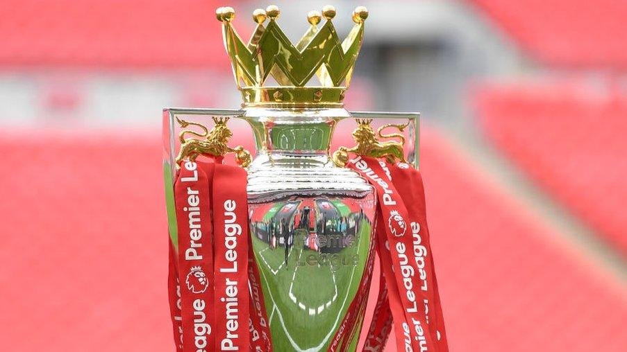 Premier League trophy