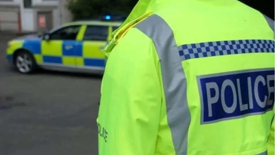 Police jacket and car