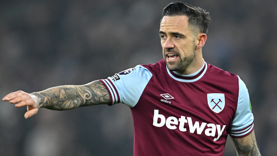West Ham's Danny Ings reacts during the Premier League match against Crystal in January 2025 