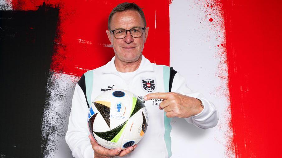 Austria manager Ralf Rangnick