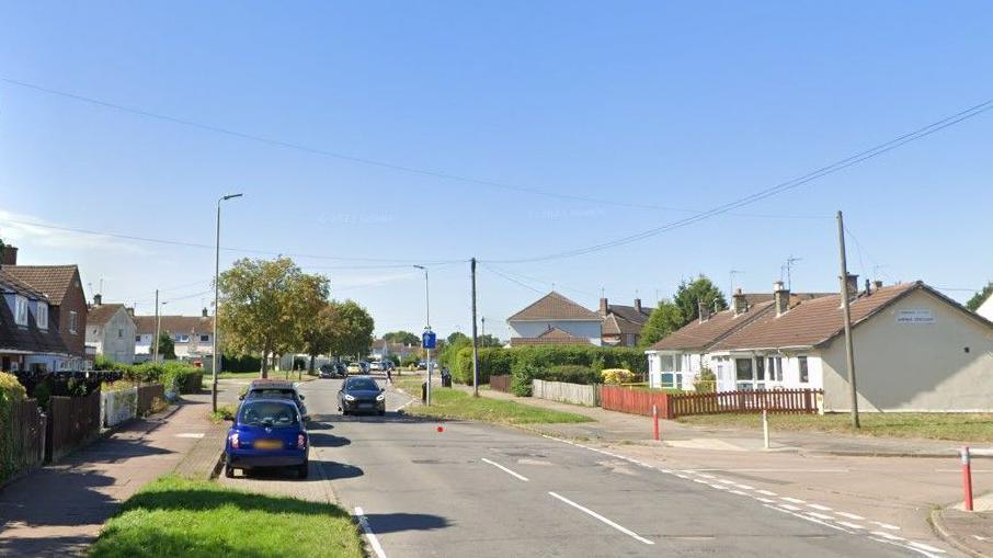 A general street view of Sturdee Road in Leicester