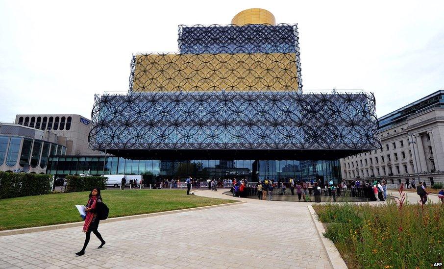 The Library of Birmingham.