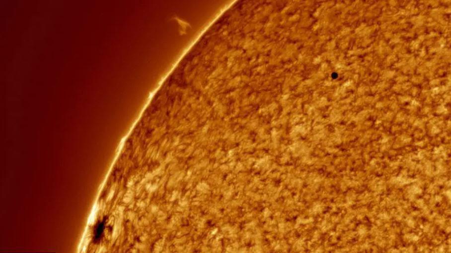 Sunspots.
