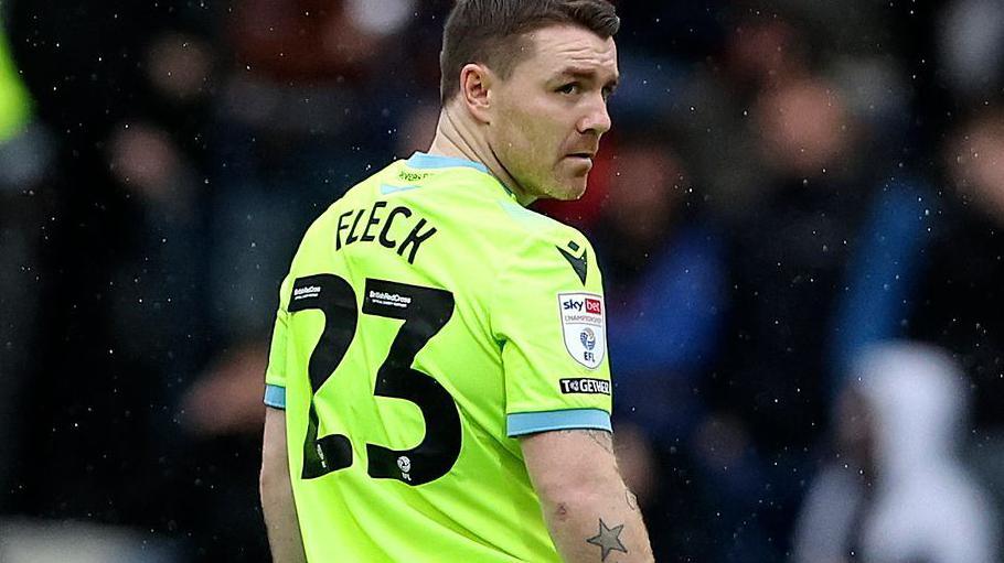 John Fleck in action for Blackburn