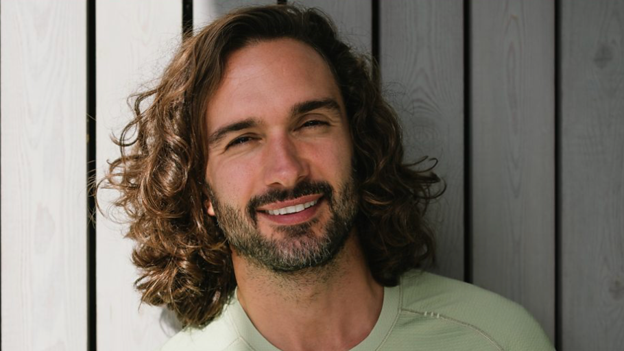 Joe Wicks wearing green T-shirt
